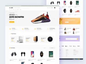 Ecommerce website design & development